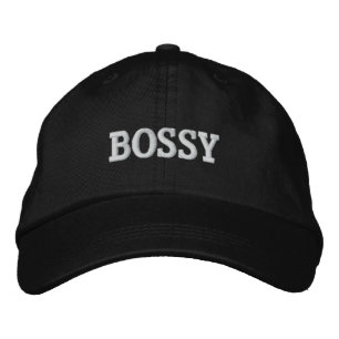 Bossy Personalised Adjustable Hat