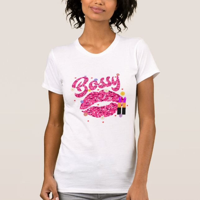 Bossy Tee Shirt (Front)