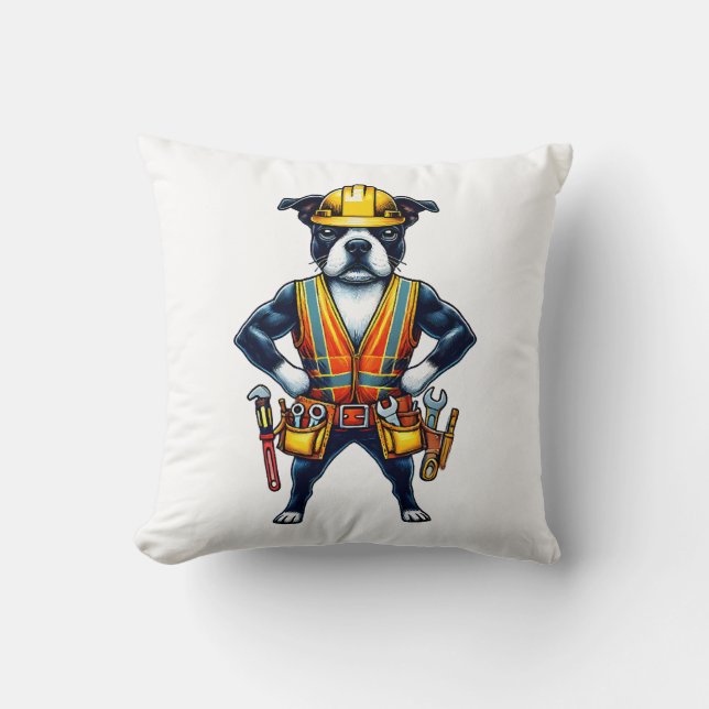 Bostie Astronaut Cushion (Front)