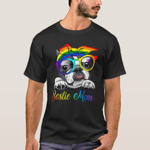 Bostie Mum  For Lgbt Pride Boston Terrier Dogs  2 T-Shirt