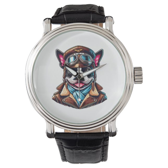 Bostie Pilot Design Watch (Front)