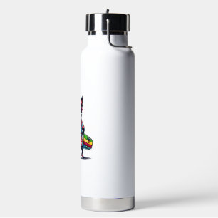 Bostie Surfer Vibes Design Water Bottle