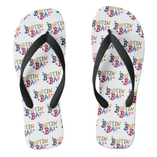 Bostin Bab Black Country Words Flip Flop Footwear