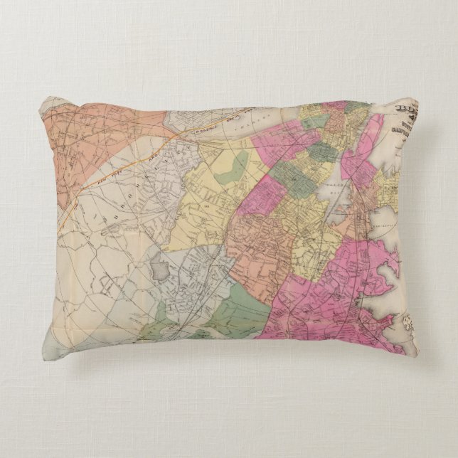 Boston 2 decorative cushion (Front)
