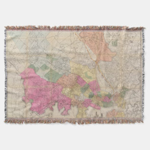 Boston 2 throw blanket