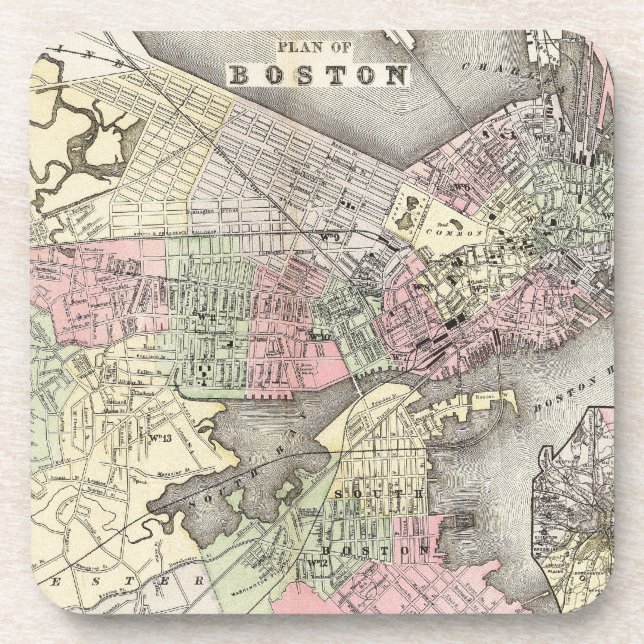 Boston 3 coaster (Front)