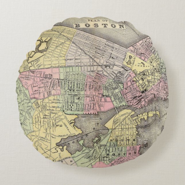 Boston 3 round cushion (Front)