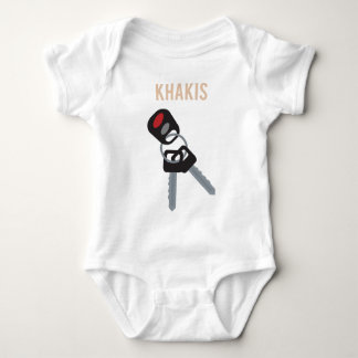 Boston Accent Car Keys Baby Bodysuit