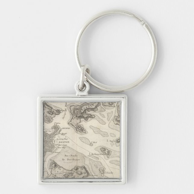 Boston and Surrounding Area Key Ring (Front)