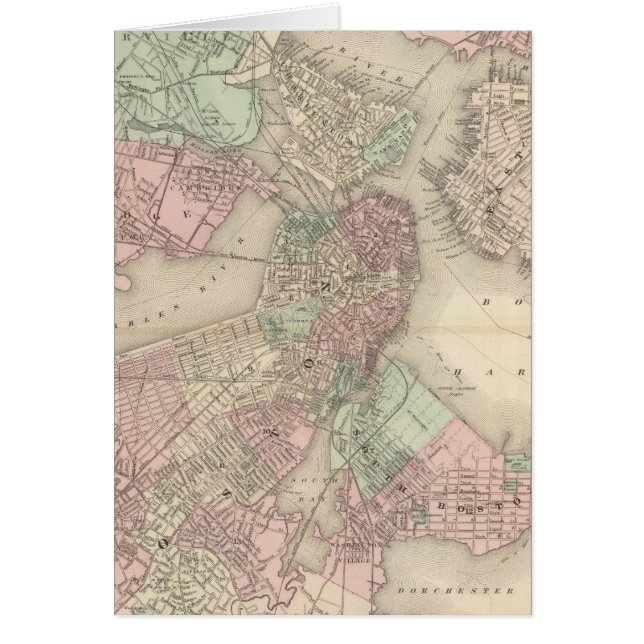 Boston and Vicinity (Front)