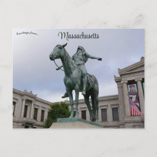 Boston Appeal to the Great Spirit Postcard