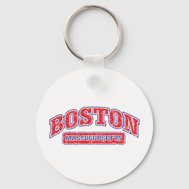 Boston Athletic Design Key Ring (Front)