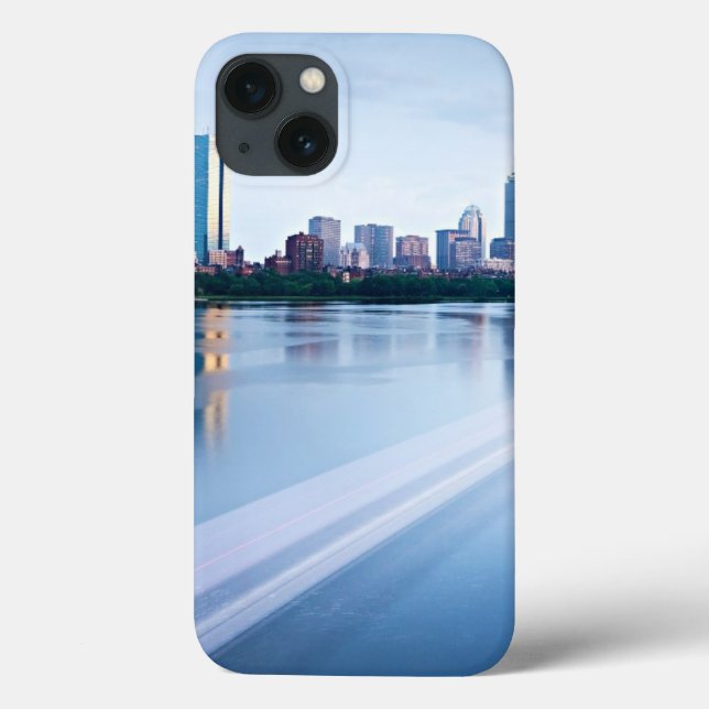 Boston Back bay across Charles River Case-Mate iPhone Case (Back)