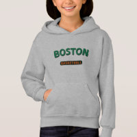 Boston Basketball Girls Hoodie