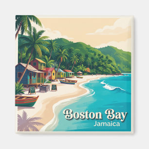 Boston Bay Port Antonio Jamaica Magnet