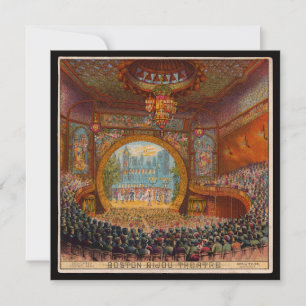 Boston Bijou Theatre Invitation