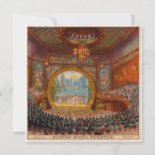 Boston Bijou Theatre Invitation