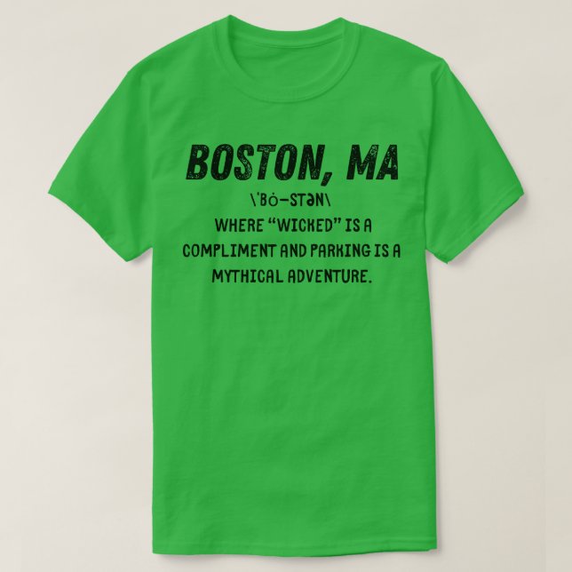 Boston Bliss TShirt (Design Front)