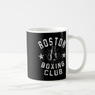 Boston Boxing Club - Vintage Distressed Boxer  Coffee Mug
