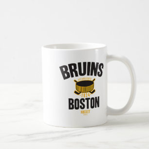 Boston Bruins Hockey Puck White Officially License Coffee Mug