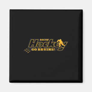 Boston Bruins Hockey White Officially Licensed Magnet