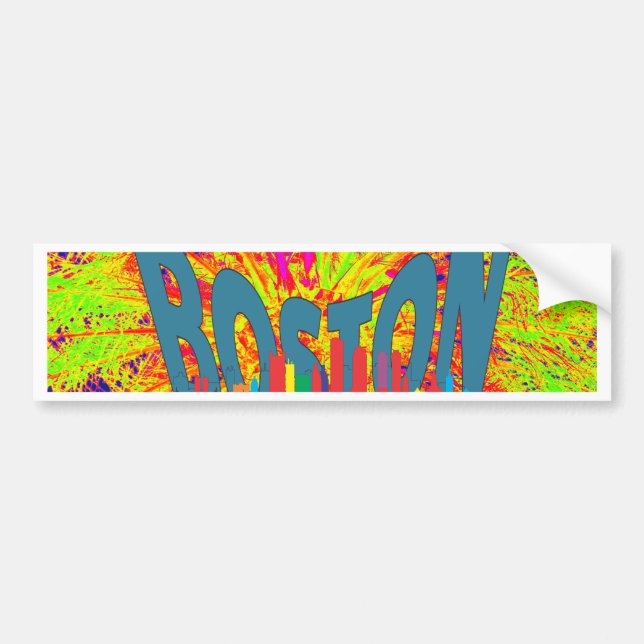 Boston Bumper Sticker (Front)