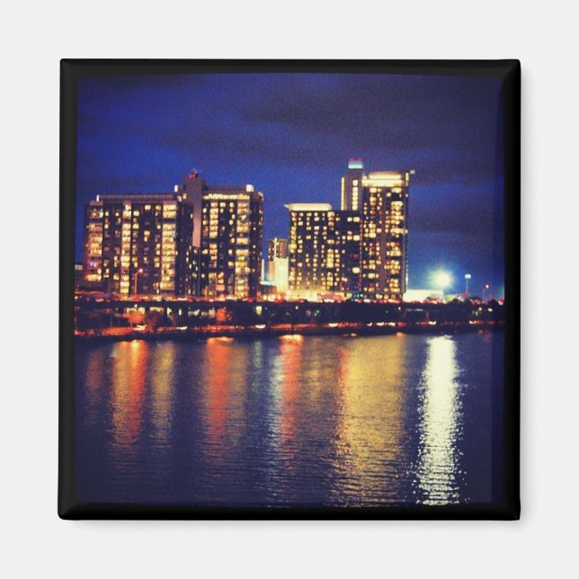 Boston by Night Magnet (Front)