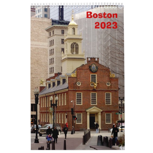 Boston Calendar - 2023 (Cover)