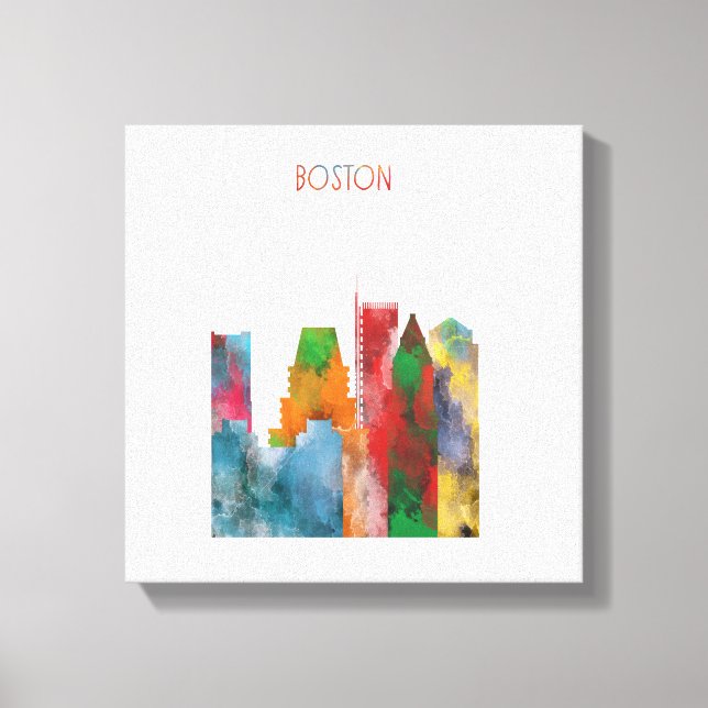 Boston Canvas Print (Front)