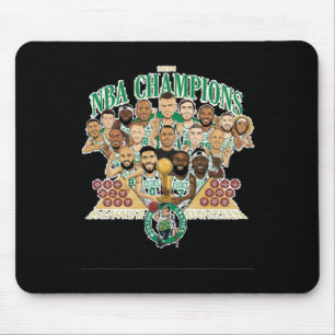 Boston Celtics Banner 18 (team Exclusive) Relaxed Mouse Pad