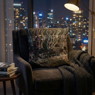Boston City Lights Cushion