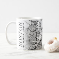 Boston City Map | Coffee Mug