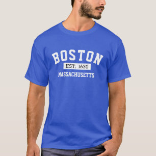 Boston City, Massachusetts Boston T-shirt Design
