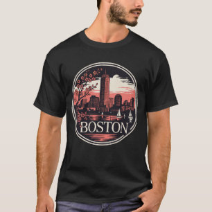 Boston City Massachusetts USA T-Shirt