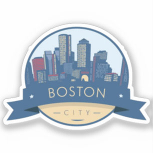 Boston City Skyline, boston ma skyline