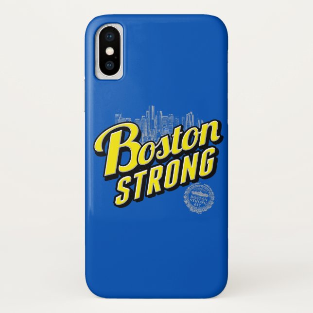 Boston City Strong Remembers Decor iPhone Case (Back)