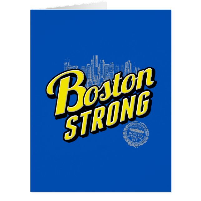 Boston City Strong Remembers on Blue (Front)