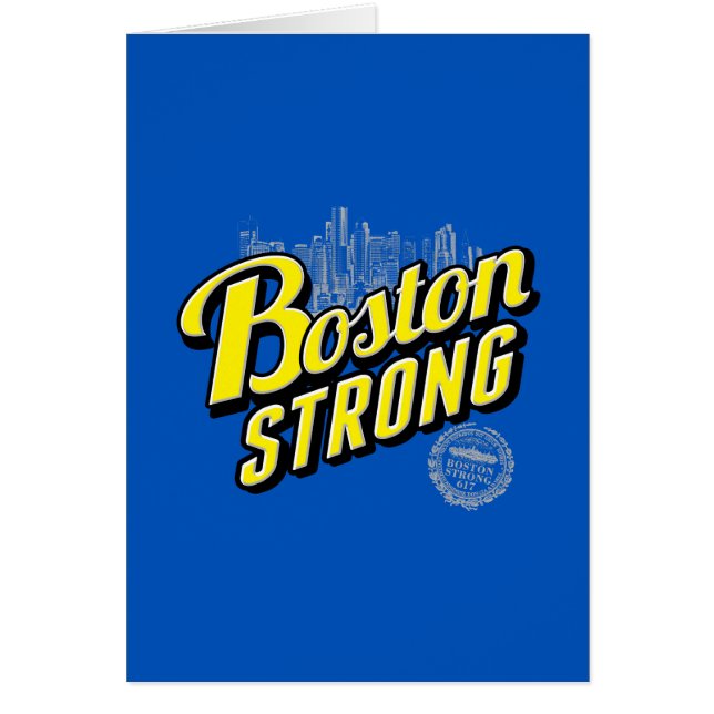 Boston City Strong Remembers on Blue (Front)
