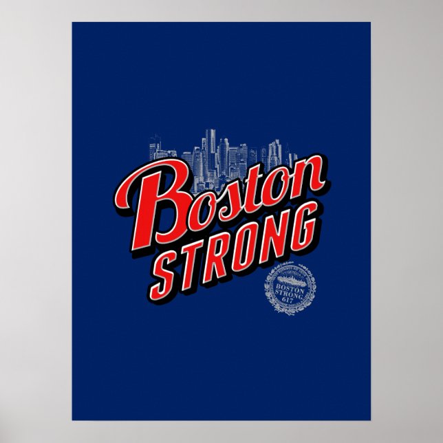 Boston City Strong Remembers Poster (Front)