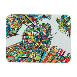 Boston City USA Magnet