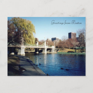 boston common postcard