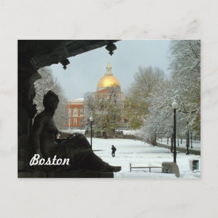 Boston Common Postcard