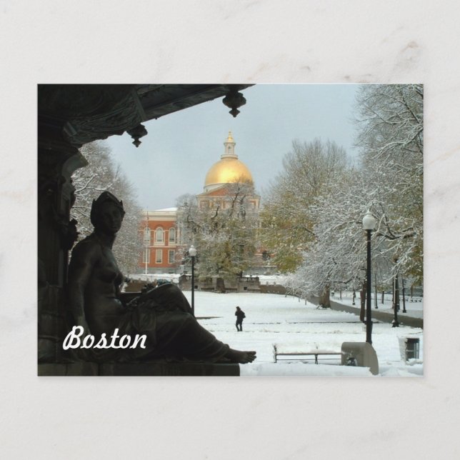 Boston Common Postcard (Front)