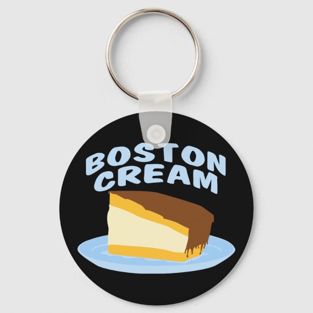 Boston Cream Pie Key Ring (Front)