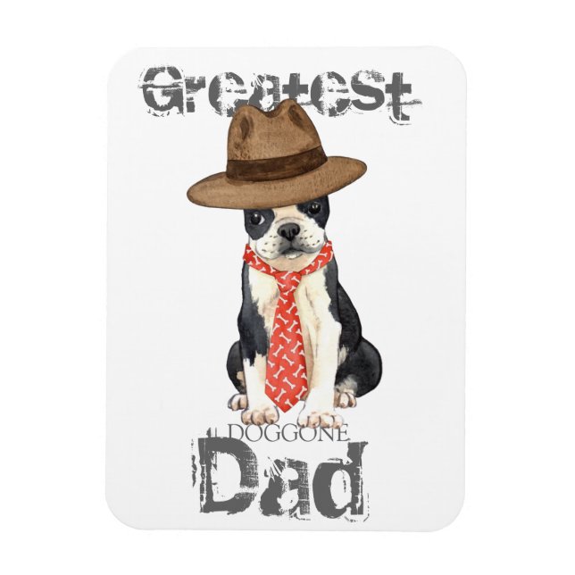 Boston Dad Magnet (Vertical)