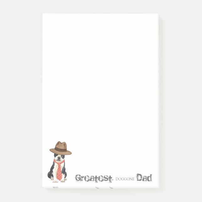 Boston Dad Post-it Notes (Front)