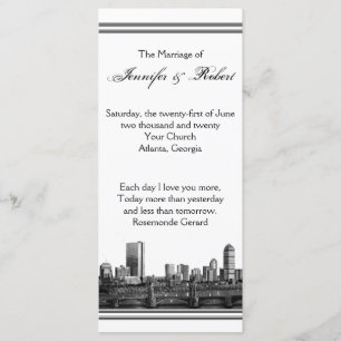 Boston Destination Wedding Program