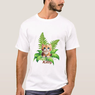 Boston Fern Cat Safe Plant Mum Gift T-Shirt