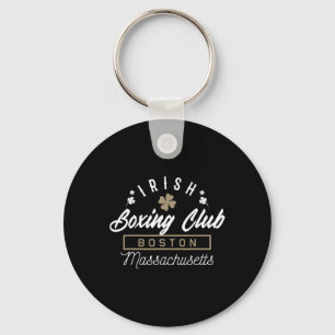 Boston Fighting Gift Design Irish Boxing Gift Idea Key Ring