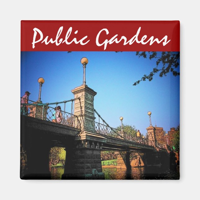 Boston Gardens Magnet (Front)